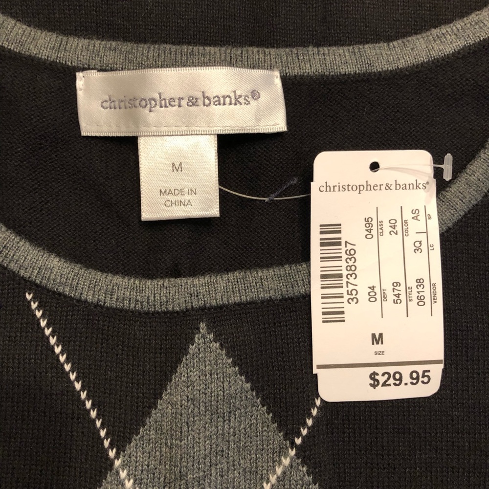 Christopher & Banks two piece sweater set NWT - Picture 4 of 5